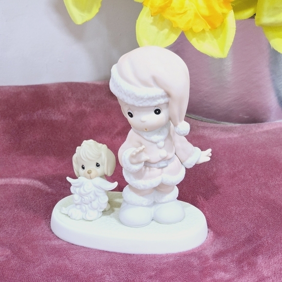 Enesco Other - Precious Moments 1992 Wishing You A Ho Ho Ho